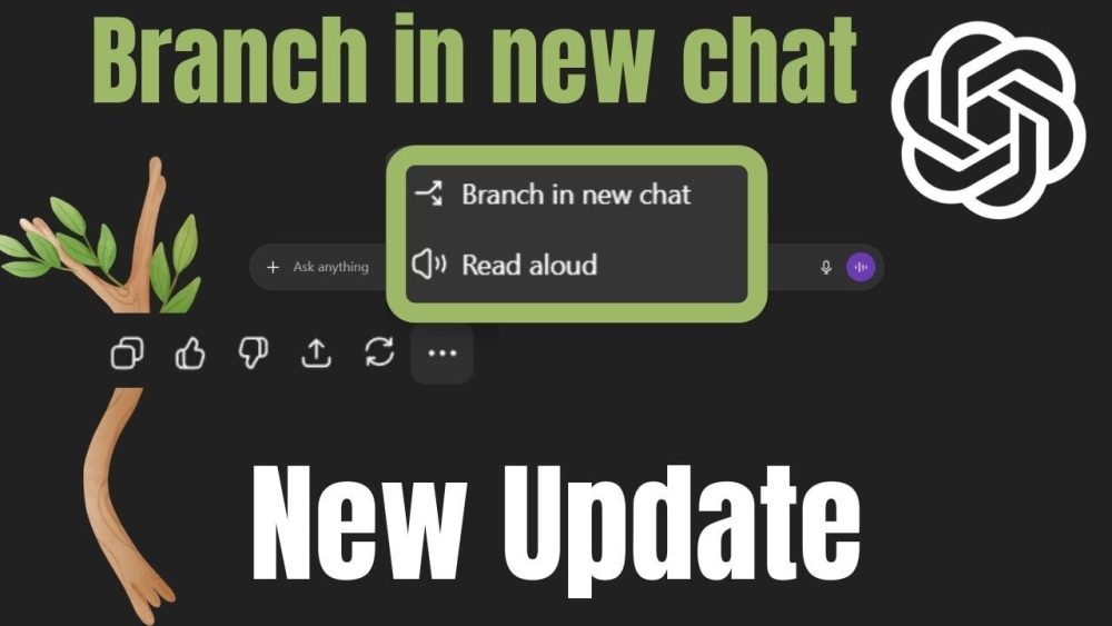 Overview of ChatGPT 5's branching feature for smarter conversations