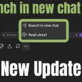Overview of ChatGPT 5's branching feature for smarter conversations