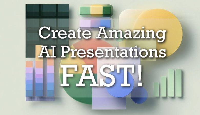 Genspark AI Slides platform showcasing professional slide design