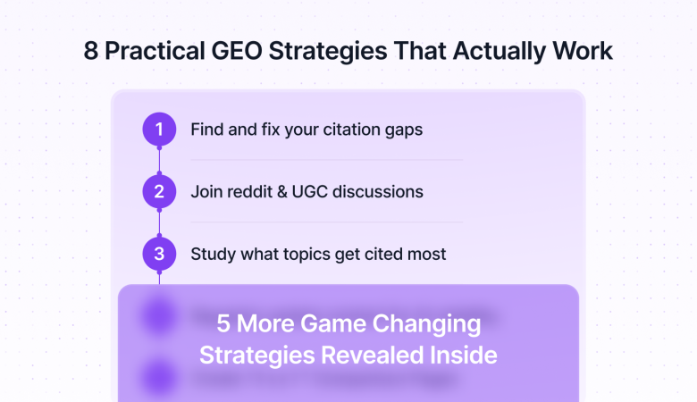 8 Generative Engine Optimization (GEO) Strategies For Boosting AI Visibility in 2025