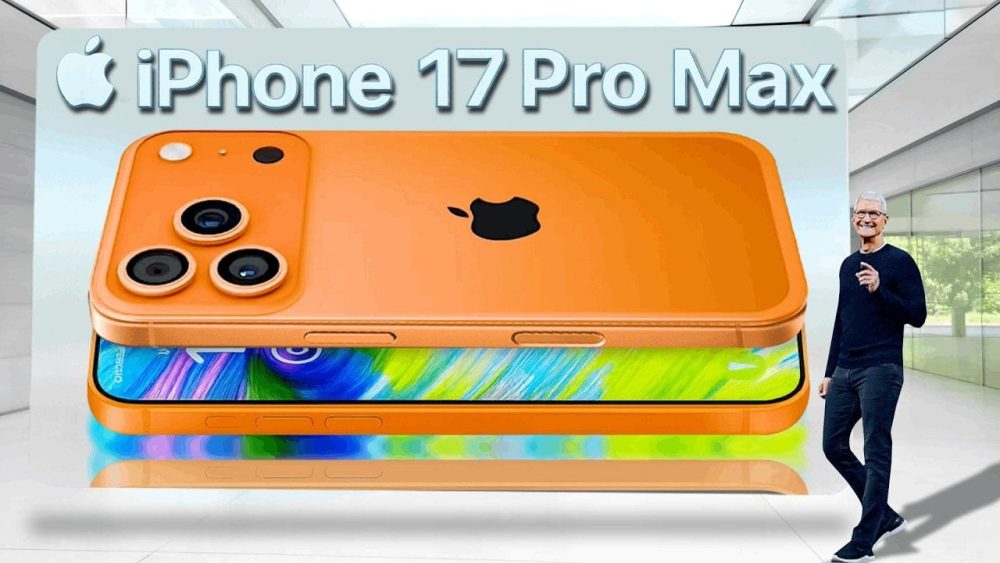 Close-up of the iPhone 17 Pro Max camera with advanced optical zoom