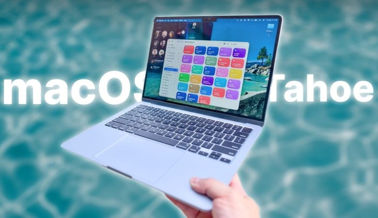 Liquid Glass design in macOS 26 showcasing transparency and depth