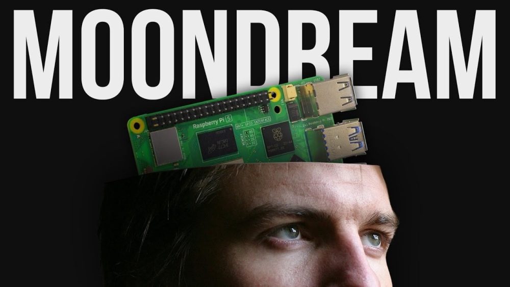 Raspberry Pi running Moon Dream for vision-language tasks