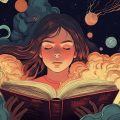 Person using intentional reading strategies to navigate AI content