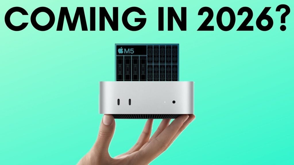 M5 Mac Mini release date delayed to 2026 with major performance upgrades