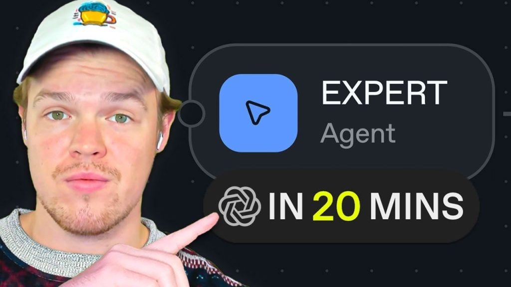 A visual representation of workflow automation using OpenAI Agent Builder