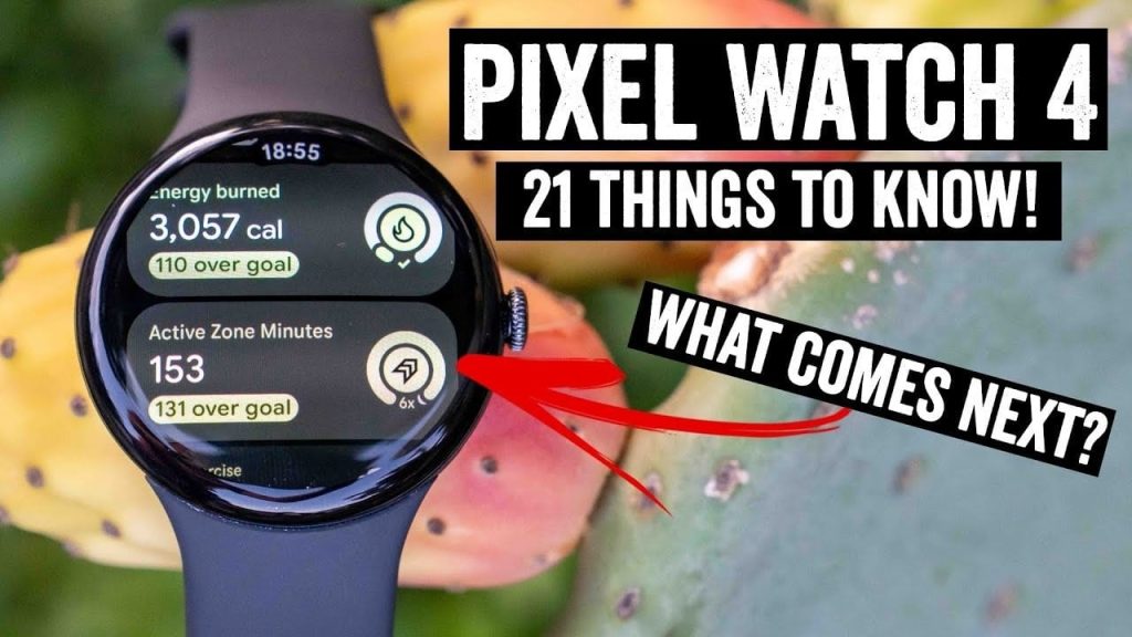 Pixel Watch 4 with a brighter display and sleek modern design