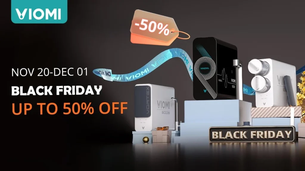 （VIOMI Black Friday Deal：Up to 50% Off）