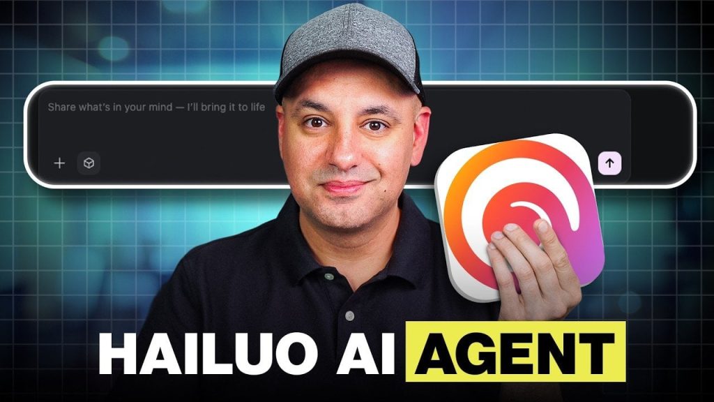 [ALT 51] Hailuo AI Agent platform showcasing its media creation capabilities for images, videos, and audio
