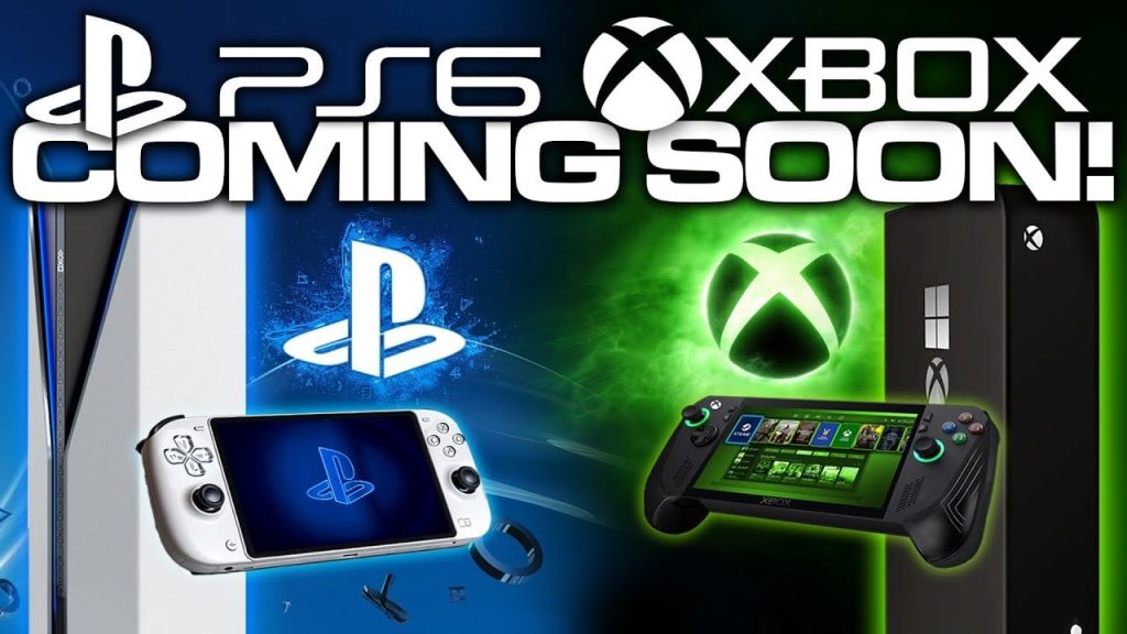 Side by side chart of Xbox Magnus vs PS6 showing power, prices, and 2027 launch